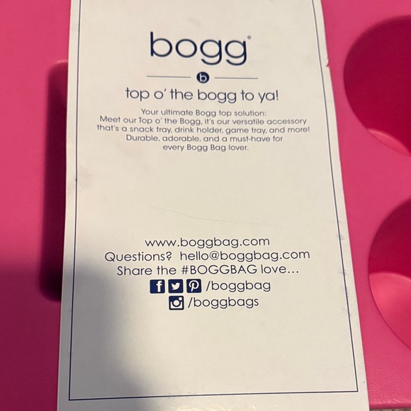 Bogg Bag top cover pink - Picture 2 of 4